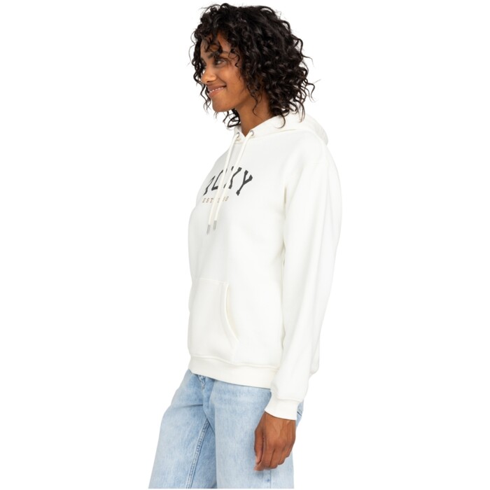 Roxy Frauen 2024 Surf Stoked Hoodie ERJFT04899 - Egret